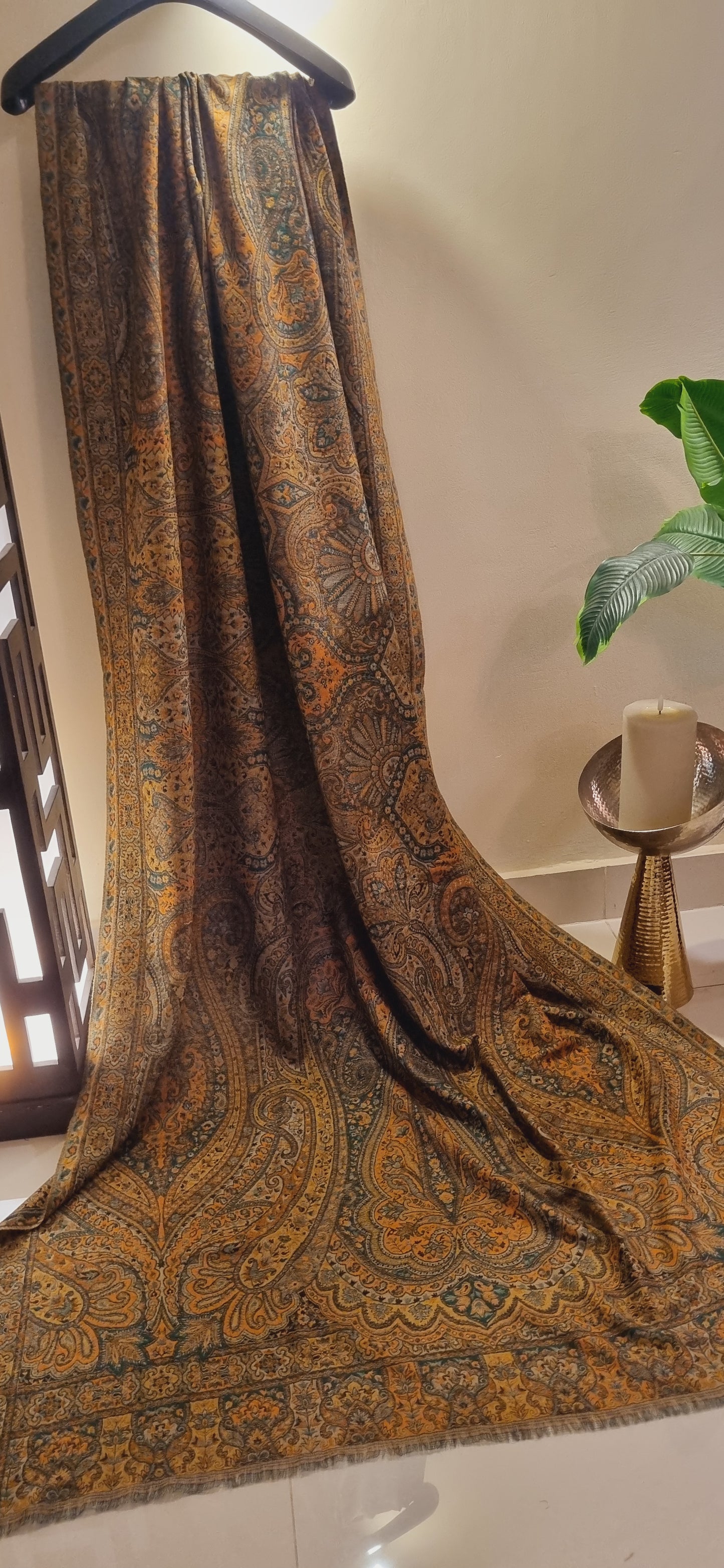 Reversible Persian kaani shawl
