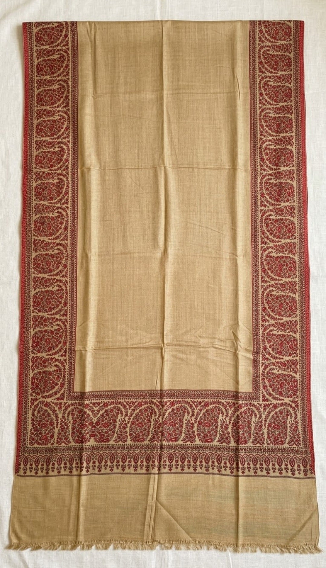 Kaani Shawl/Suit: Woollen pashmina