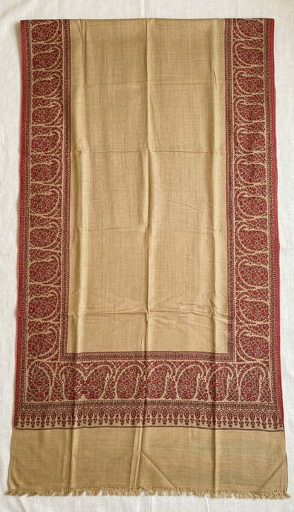 Kaani Shawl/Suit: Woollen pashmina