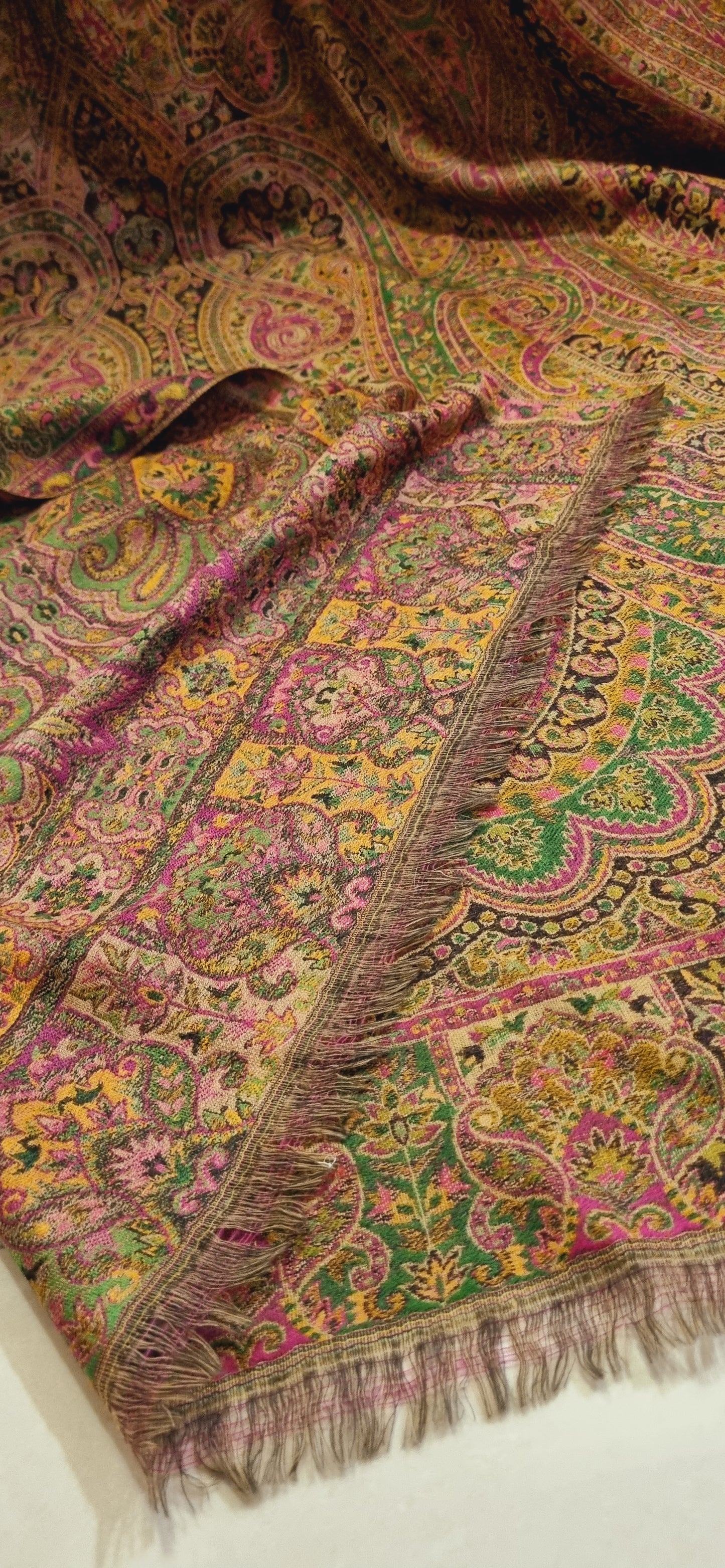 Persian reversible kaani shawl
