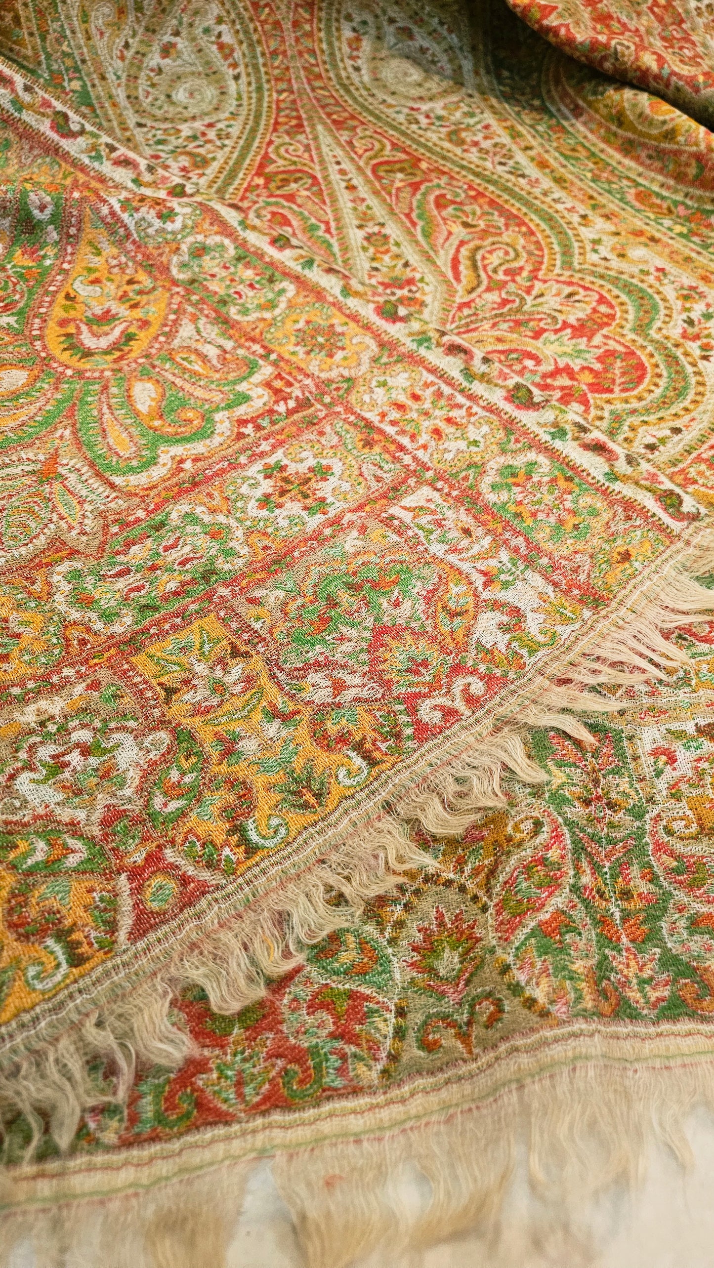 Reversible persian kaani: Pashmina