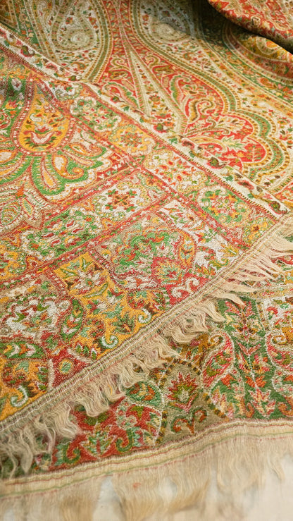 Reversible persian kaani: Pashmina