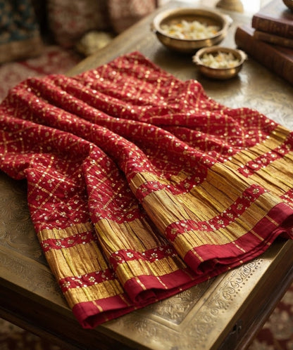 Gota chunri dupata: silk