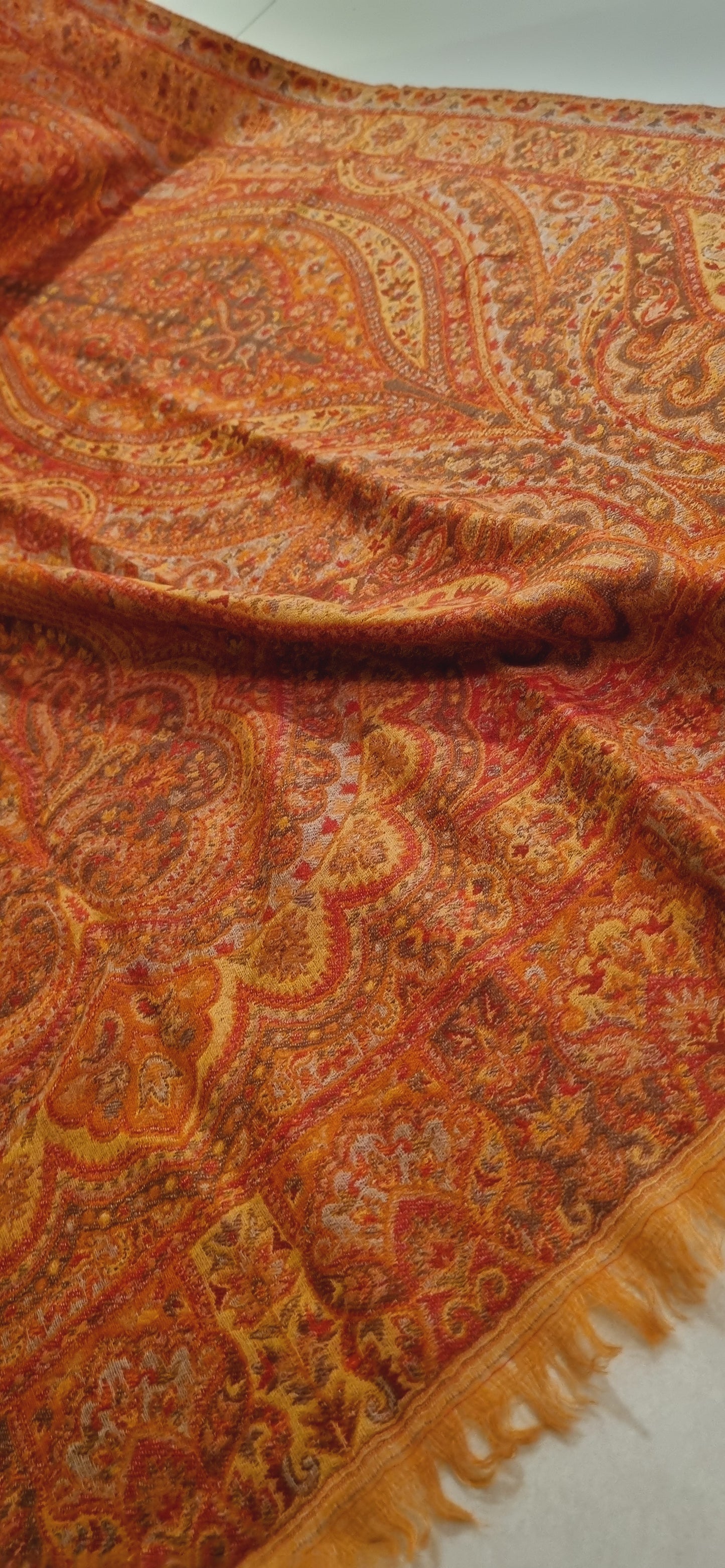 Reversible Persian kaani shawl