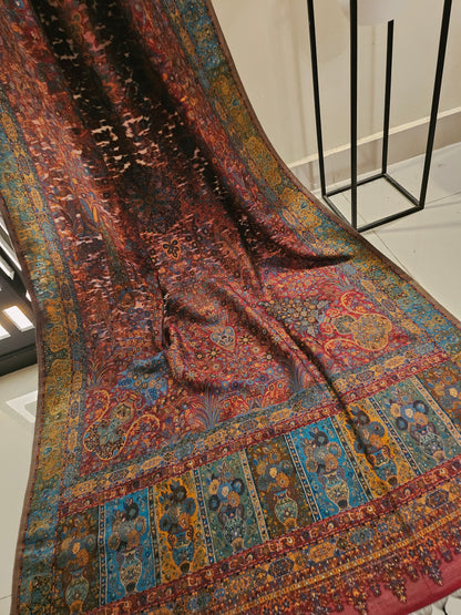 Silk kaani shawl