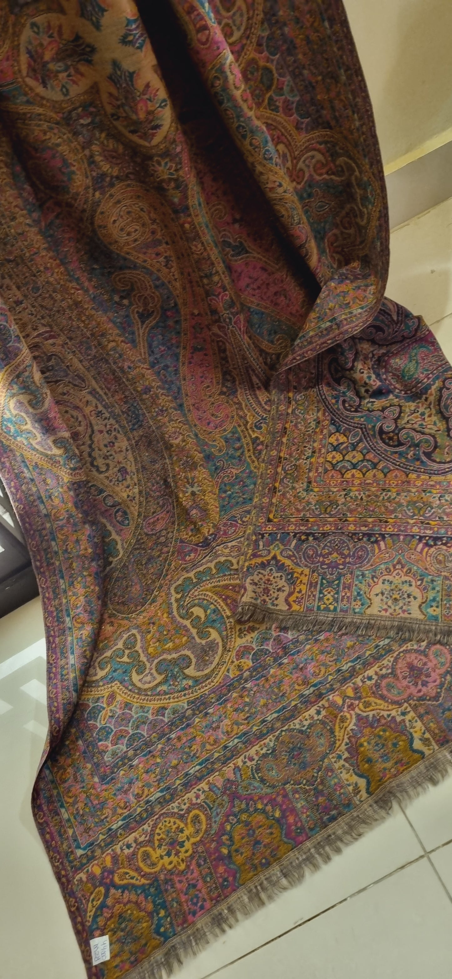 Persian kaani reversible shawl