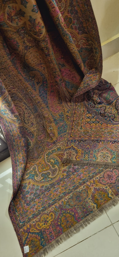 Persian kaani reversible shawl