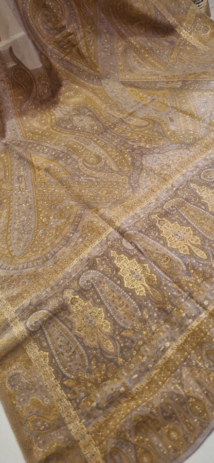 Silk kaani shawl