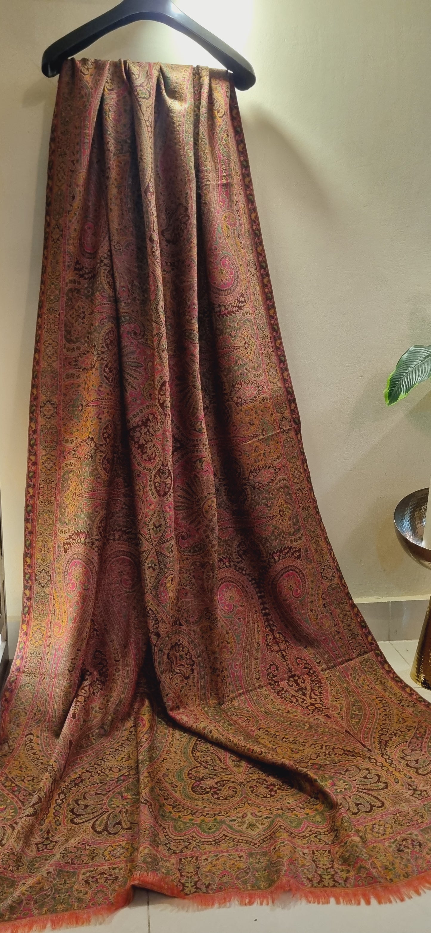 Persian reversible kaani shawl