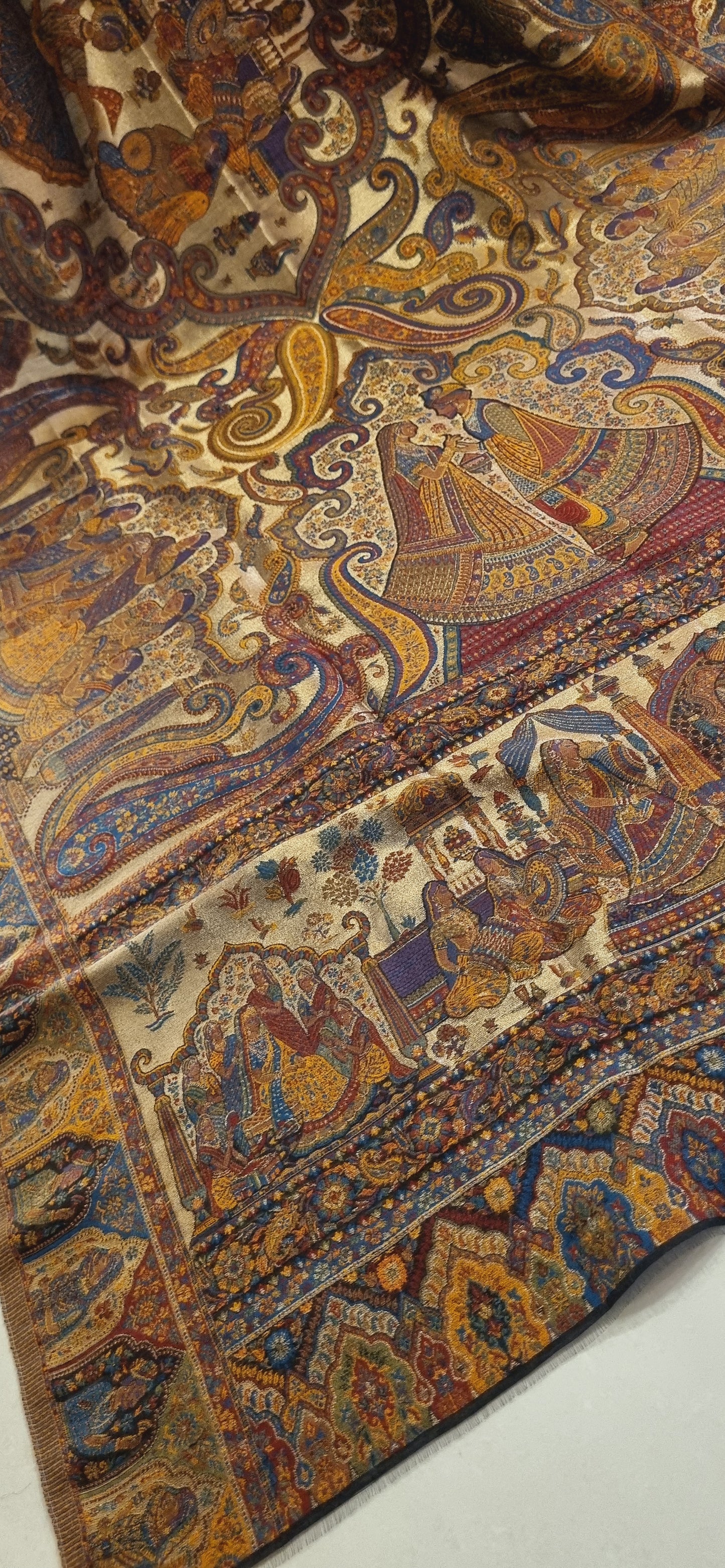 Moonlight silky pashmina shawl