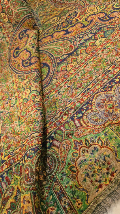 Reversible Persian kaani: Pashmina