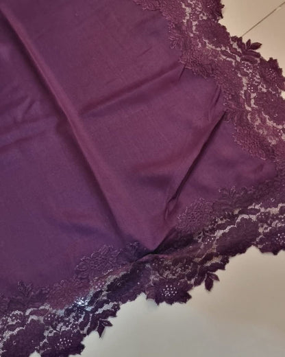 Pashmina chantilly shawl