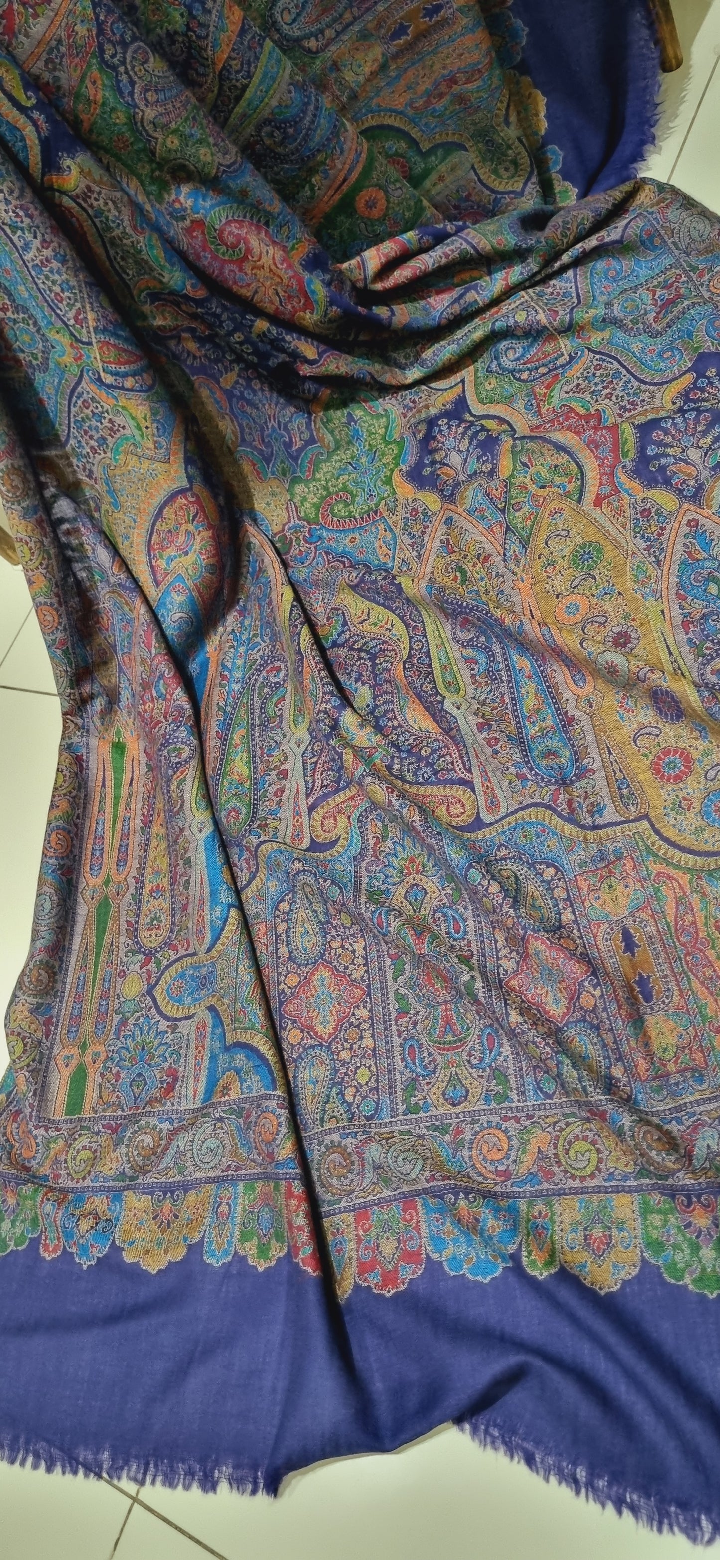 Persian kaani pashmina shawl