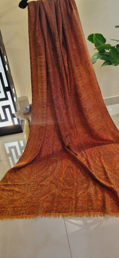Reversible Persian kaani shawl