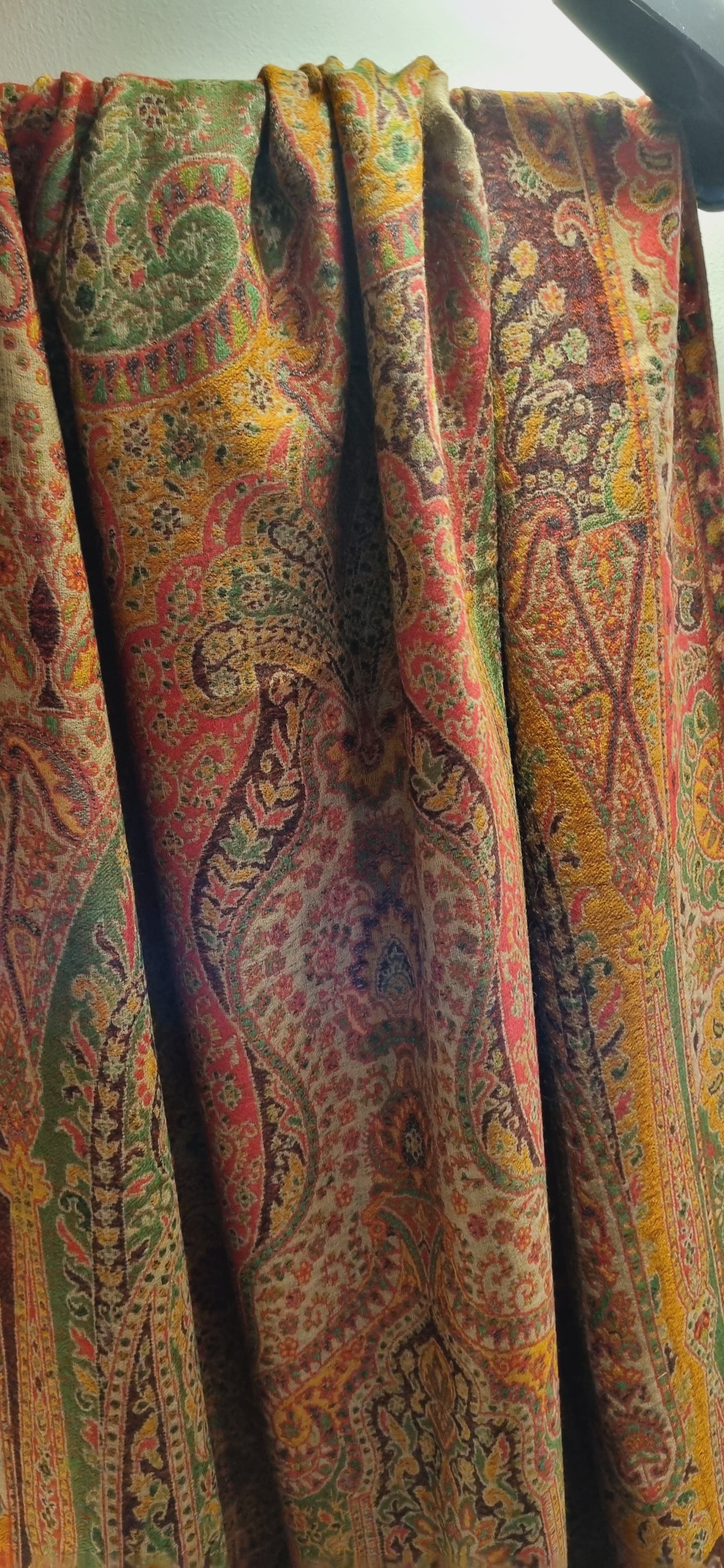 Reversible persian kaani shawl