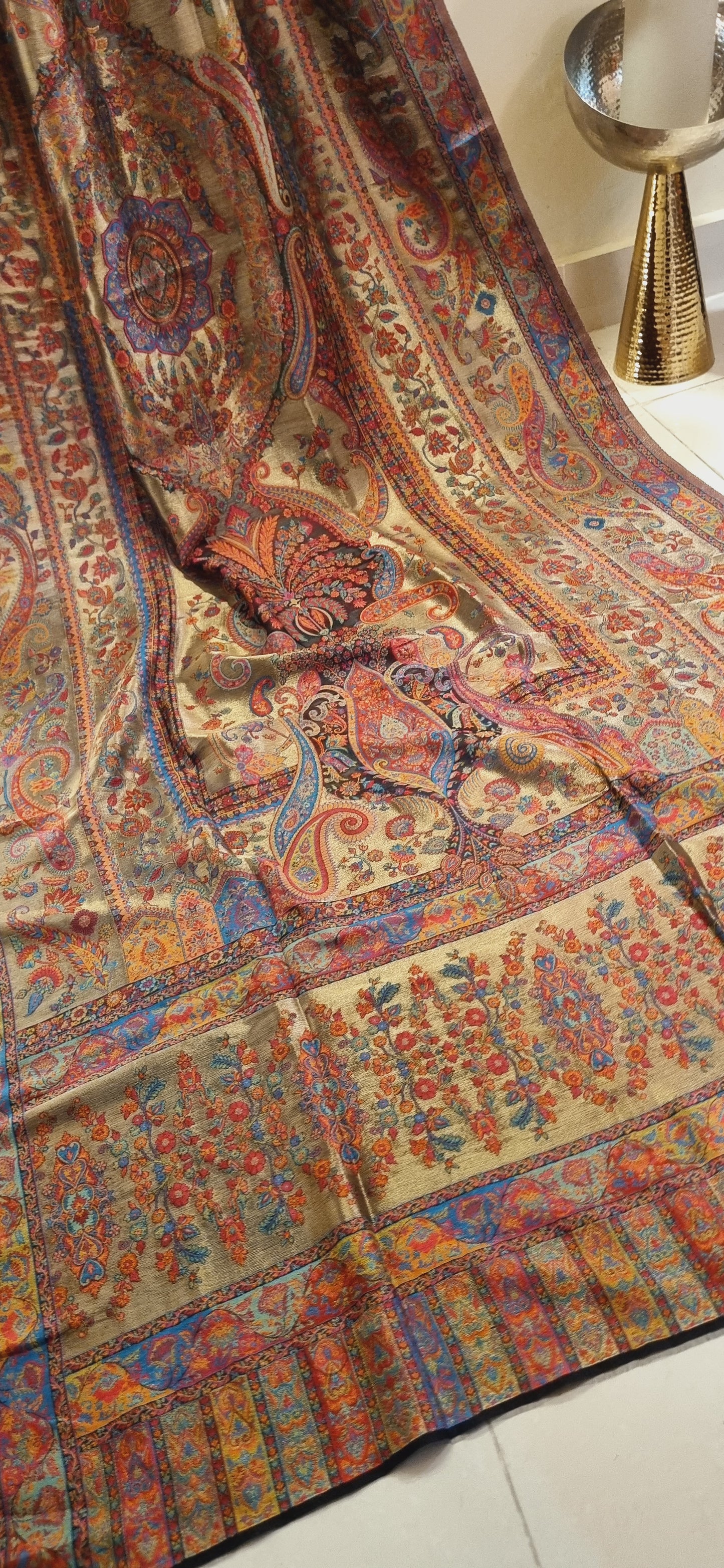 Silky moonlight pashmina