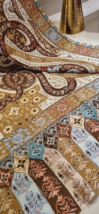 Reelkar embroidered pashmina shawl