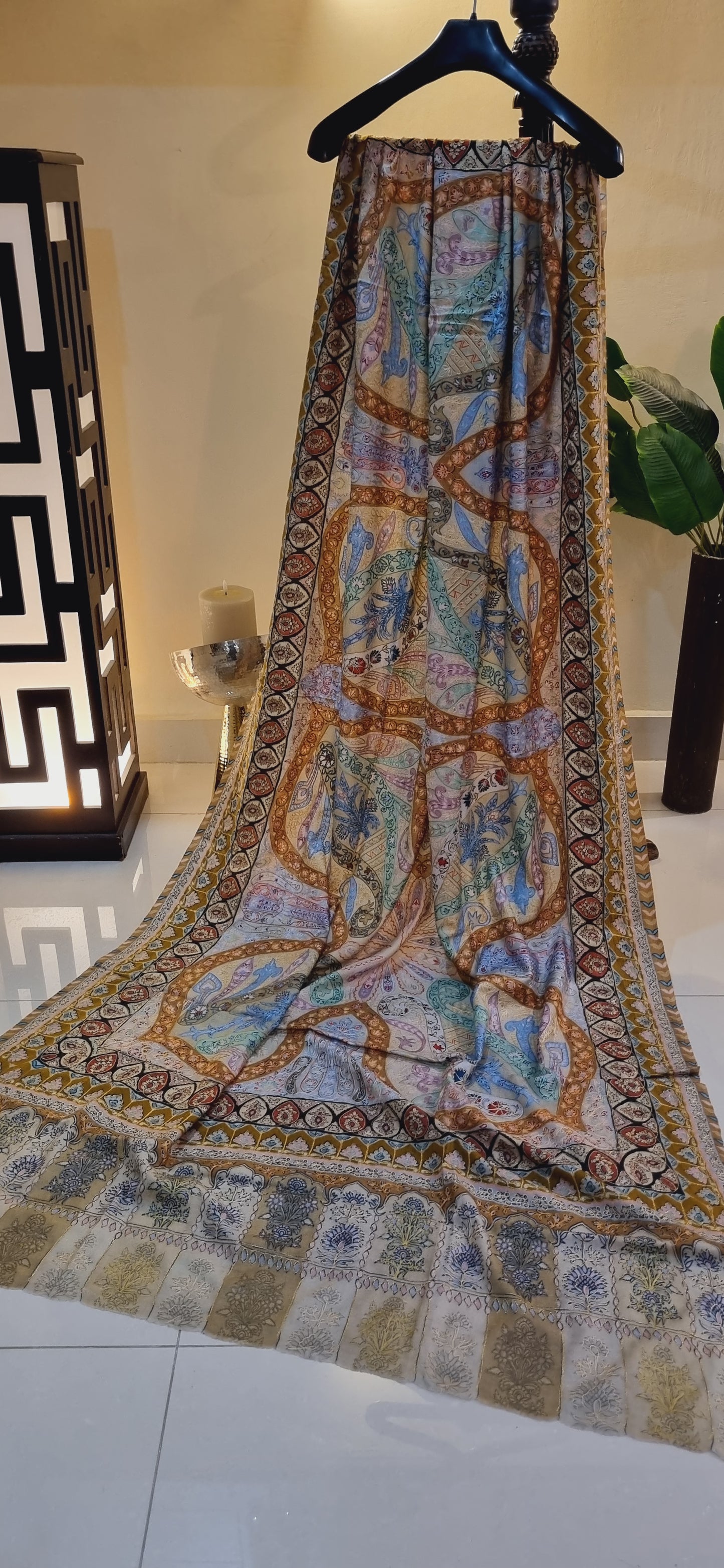Reelkar pashmina shawl
