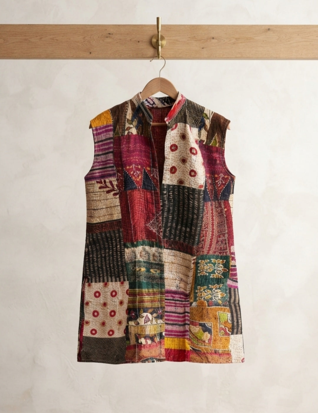 Kantha jacket: cotton