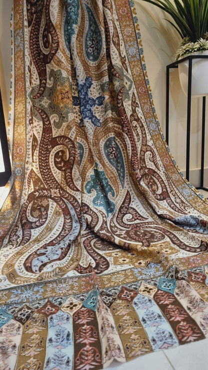 Reelkar pashmina shawl