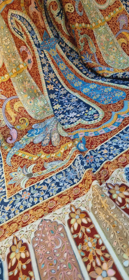 Reelkar embroidered pashmina