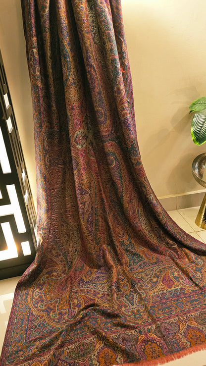 Reversible Persian kaani: Pashmina