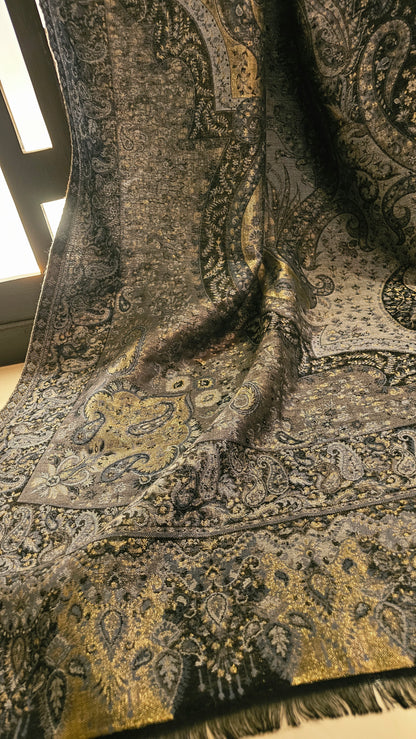 Gandhara reversible kaani: shawl