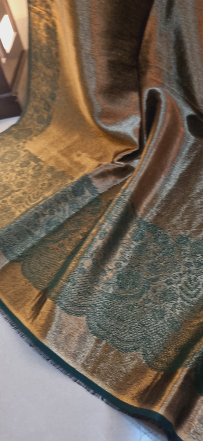 Moonlight reversible shawl