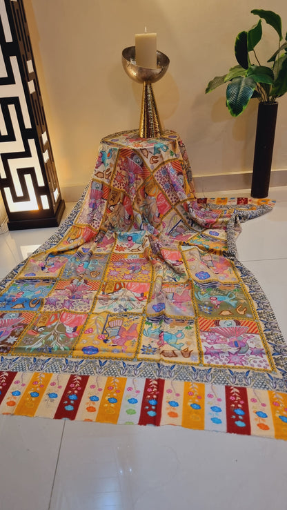 Mughal reelkar pashmina