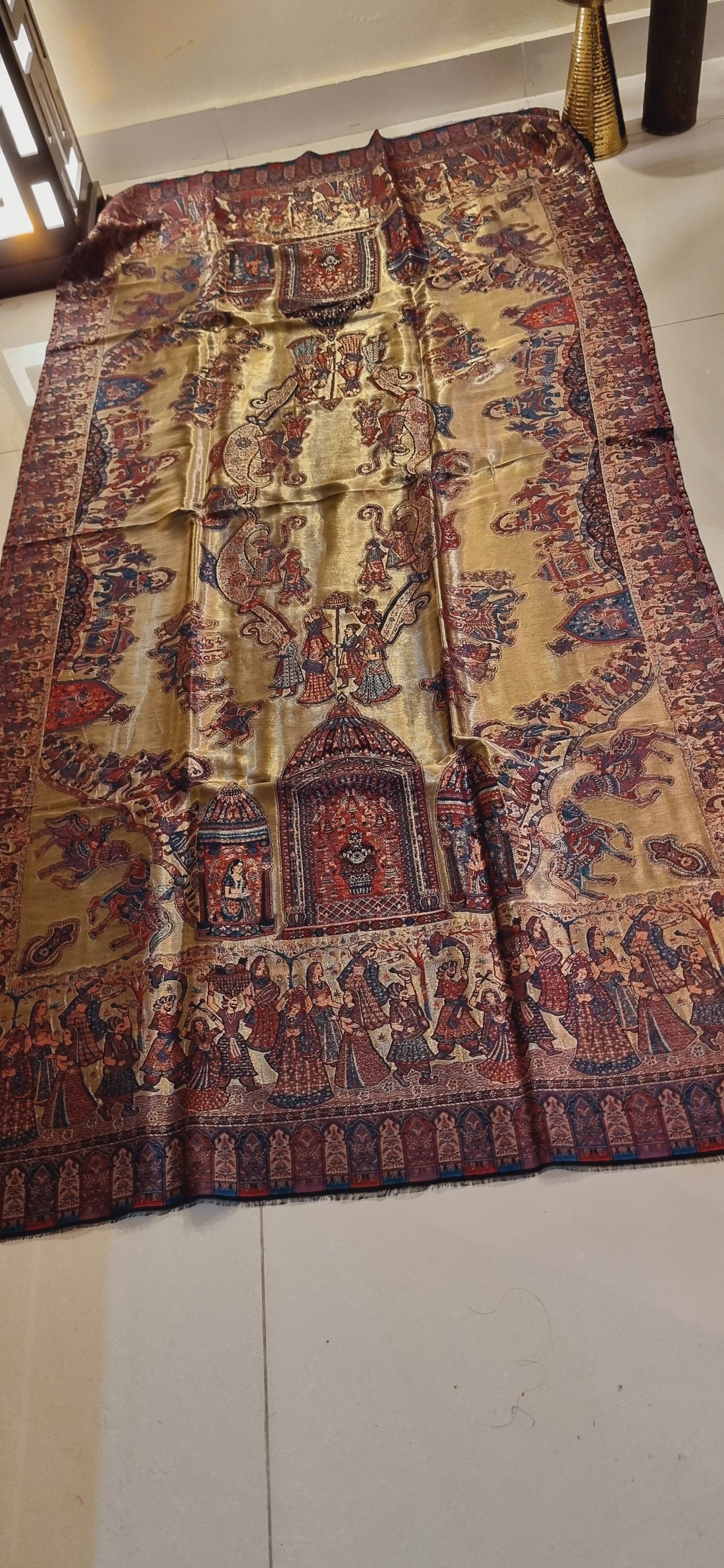 Moonlight silky pashmina shawl