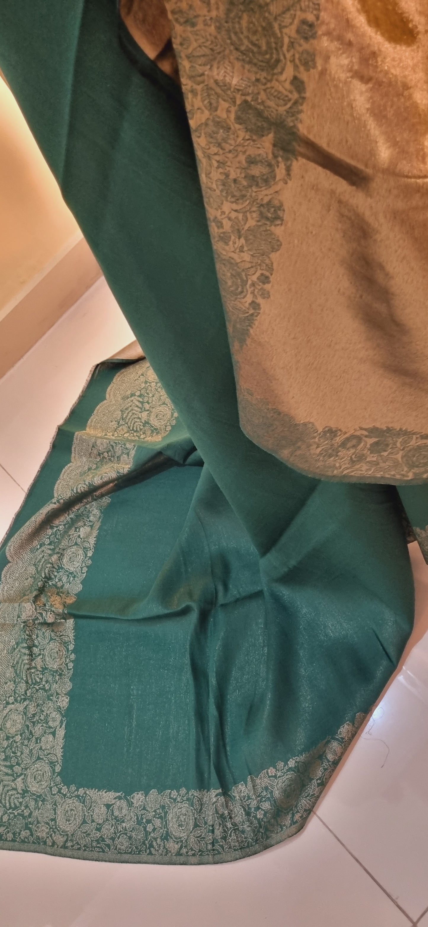 Moonlight reversible shawl