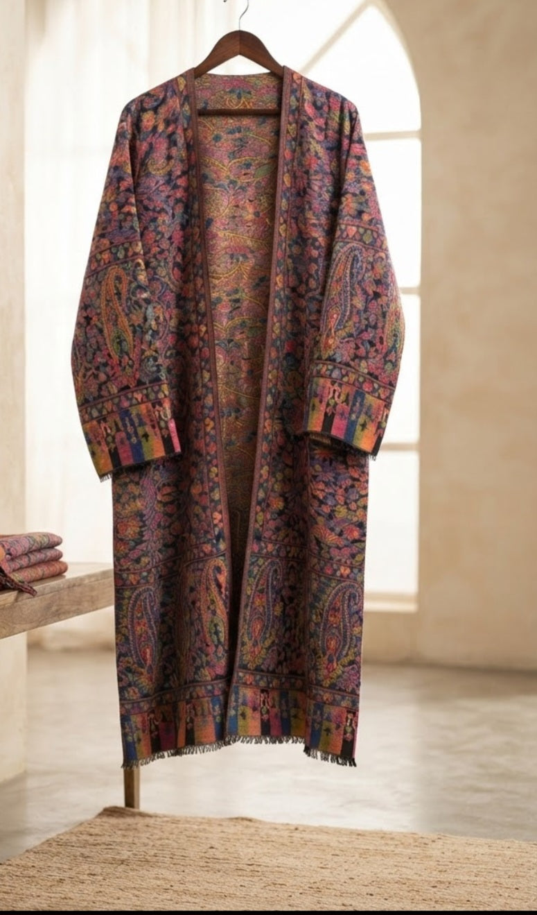 Kaani coat: Pashmina