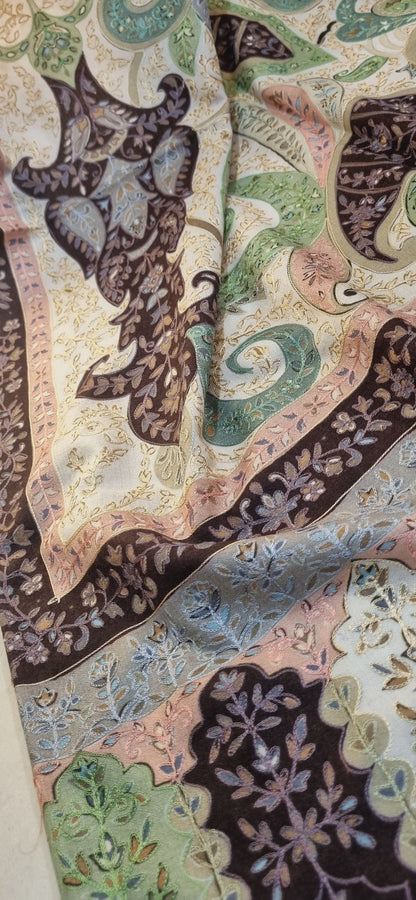 Reelkar embroidered pashmina shawl