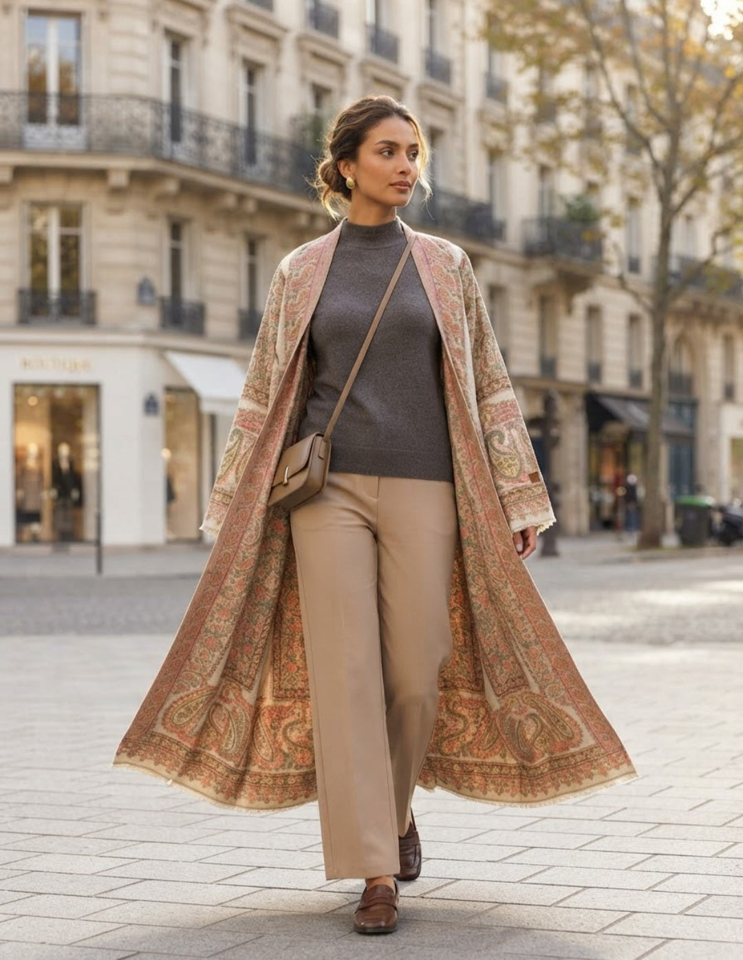 Kaani coat: Pashmina