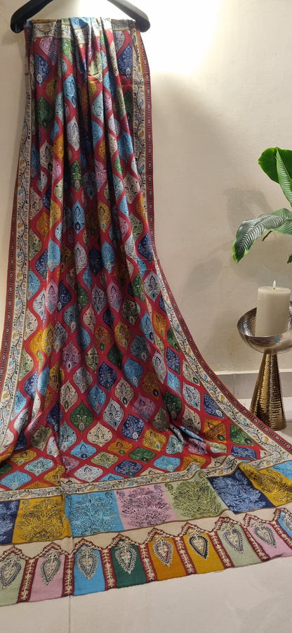 Reelkar embroidered pashmina