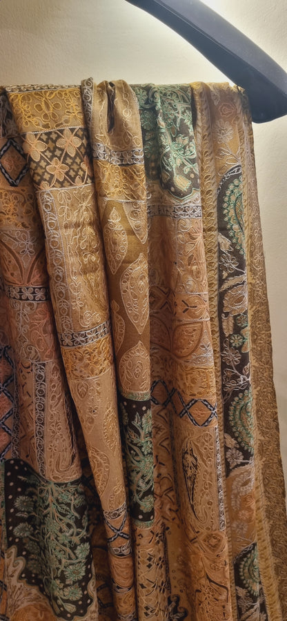 Reelkar embroidered pashmina