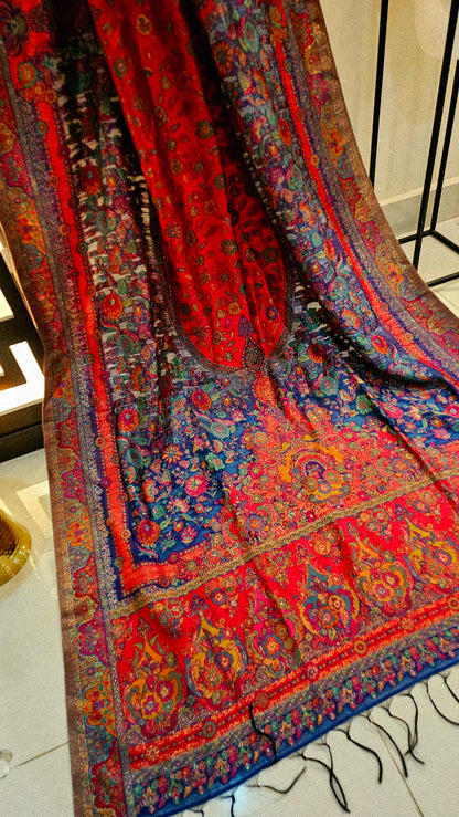 Silk kaani shawl