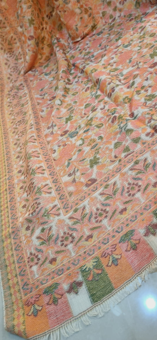 Woolen pashmina kaani shawl