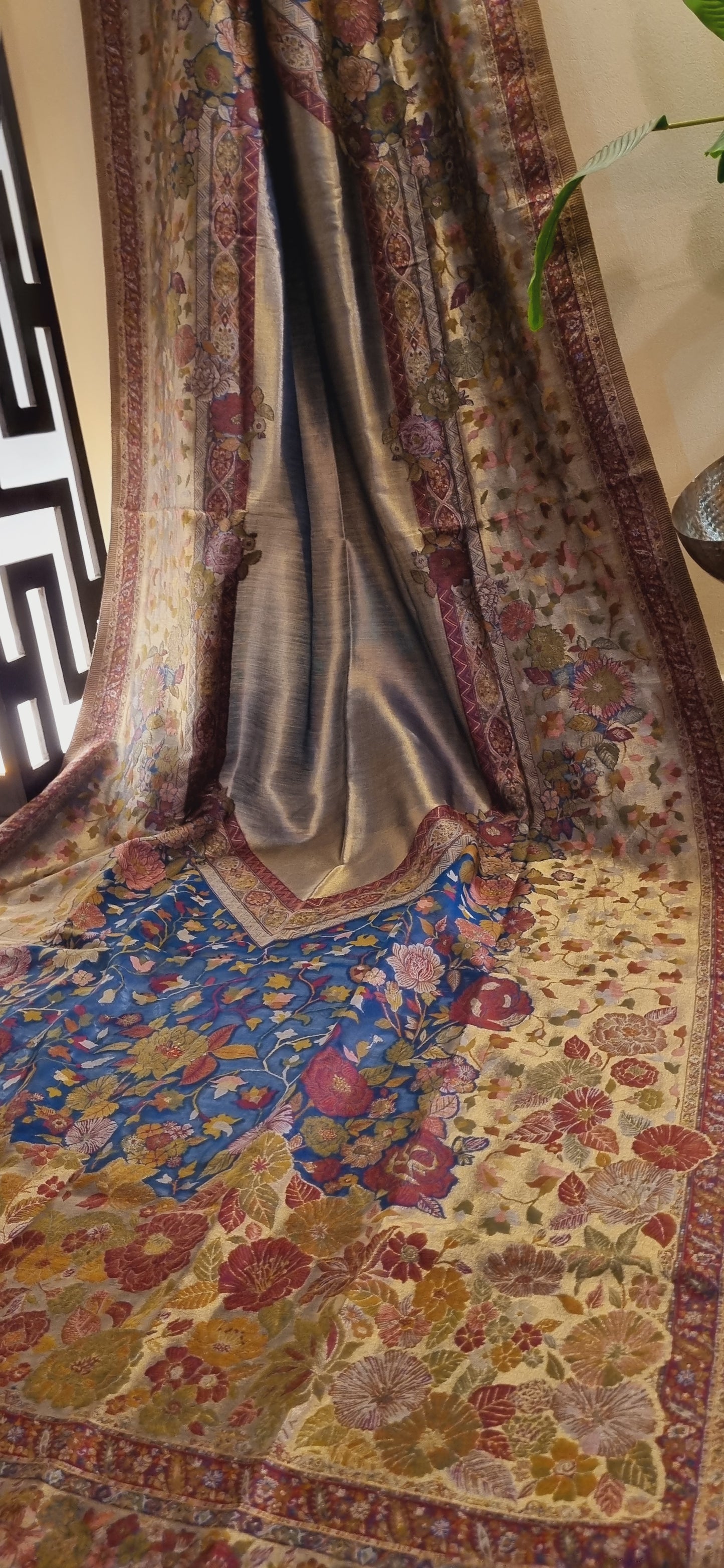 Moonlight silky pashmina shawl