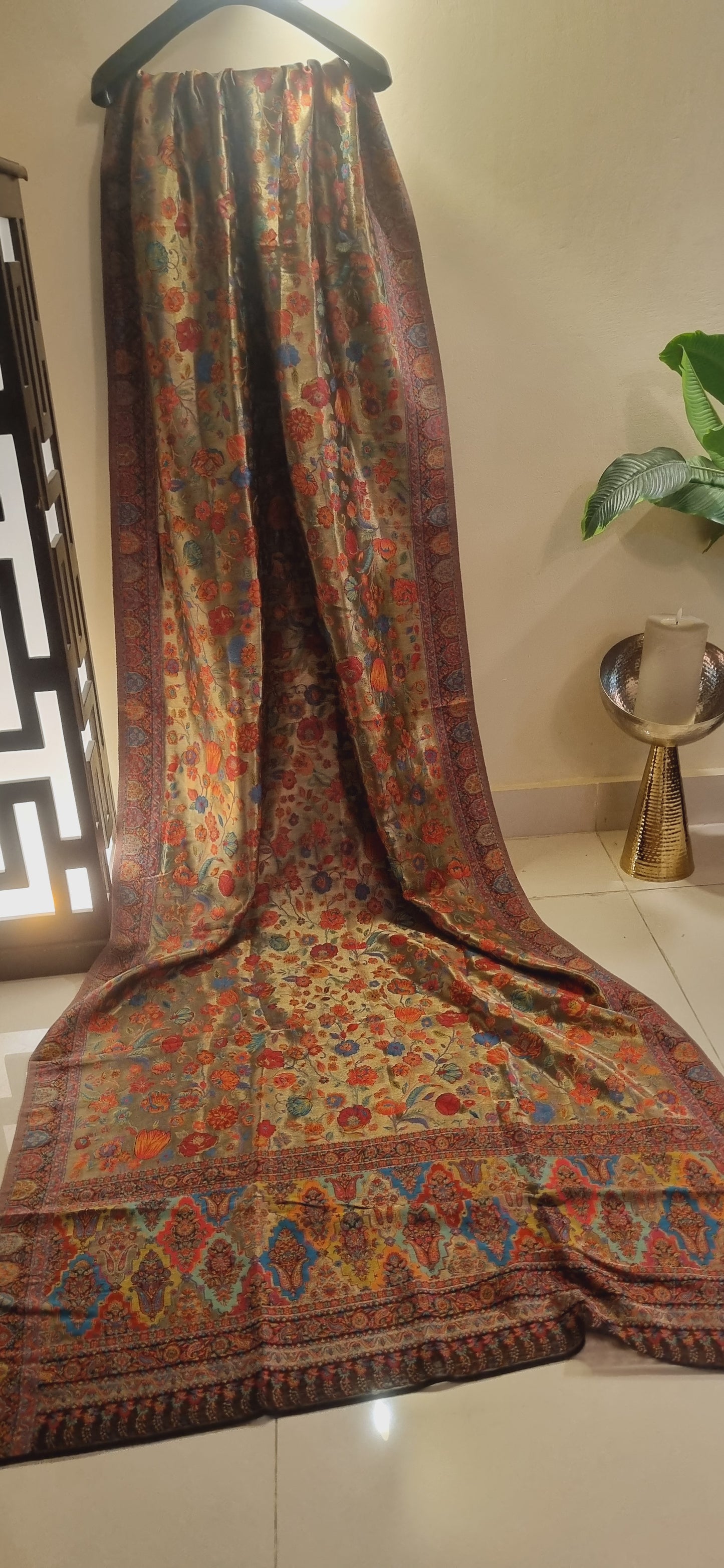 Silky moonlight pashmina