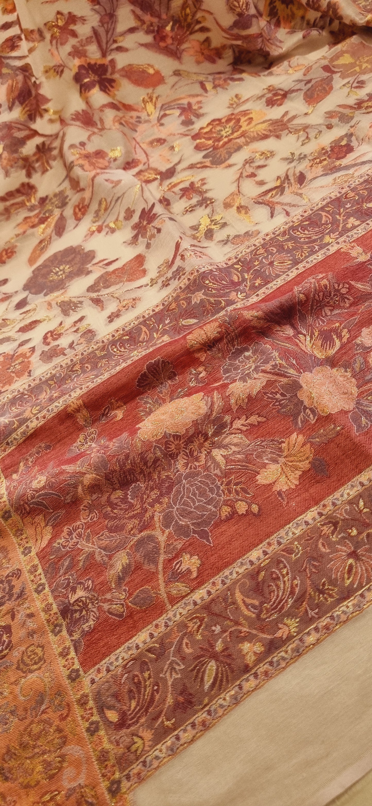 Silk kaani shawl