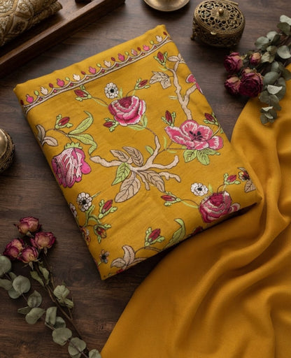 Embroidered 3 Piece: Pashmina