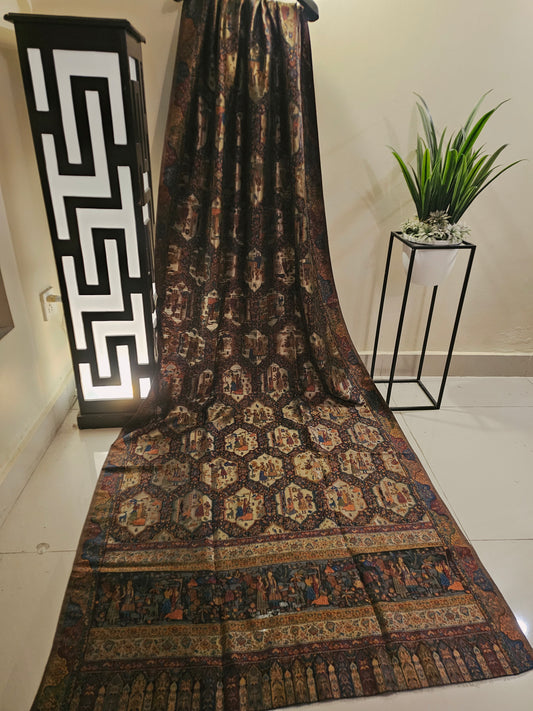 Moonlight silky kaani shawl