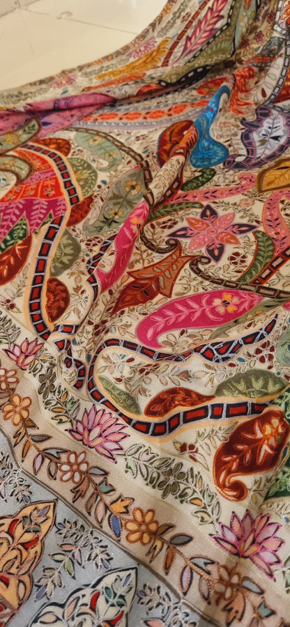 Reelkar pashmina shawl