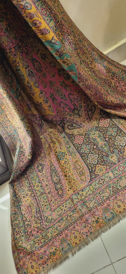 Persian kaani reversible shawl