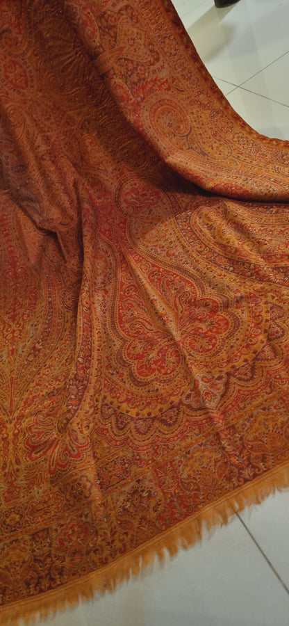 Reversible Persian kaani shawl