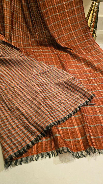 Reversible kaani shawl: toosh