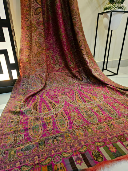 Tabraiz persian kaani pashmina shawl