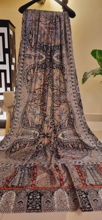 Reelkar embroidered pashmina