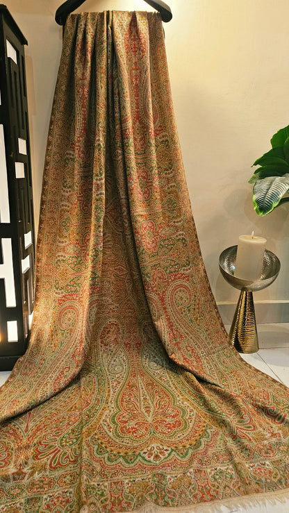 Reversible persian kaani: Pashmina